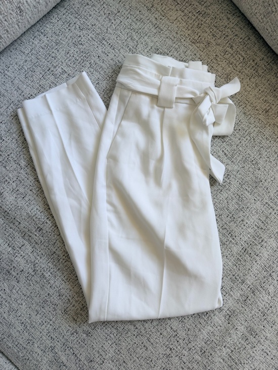 Express Pants - Express White / Ivory High Waisted Pant NWT Size 0R